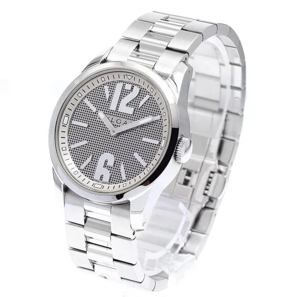 BVLGARI Solo tempo Black Dial Quartz Men's Watch - Picture 2 of 6